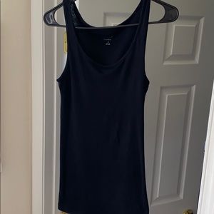 Black maternity tank